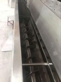 Carbon Steel Double Drum Hot Air Dryer Machine PLC Control Steam Thermal Oil Heating Medium